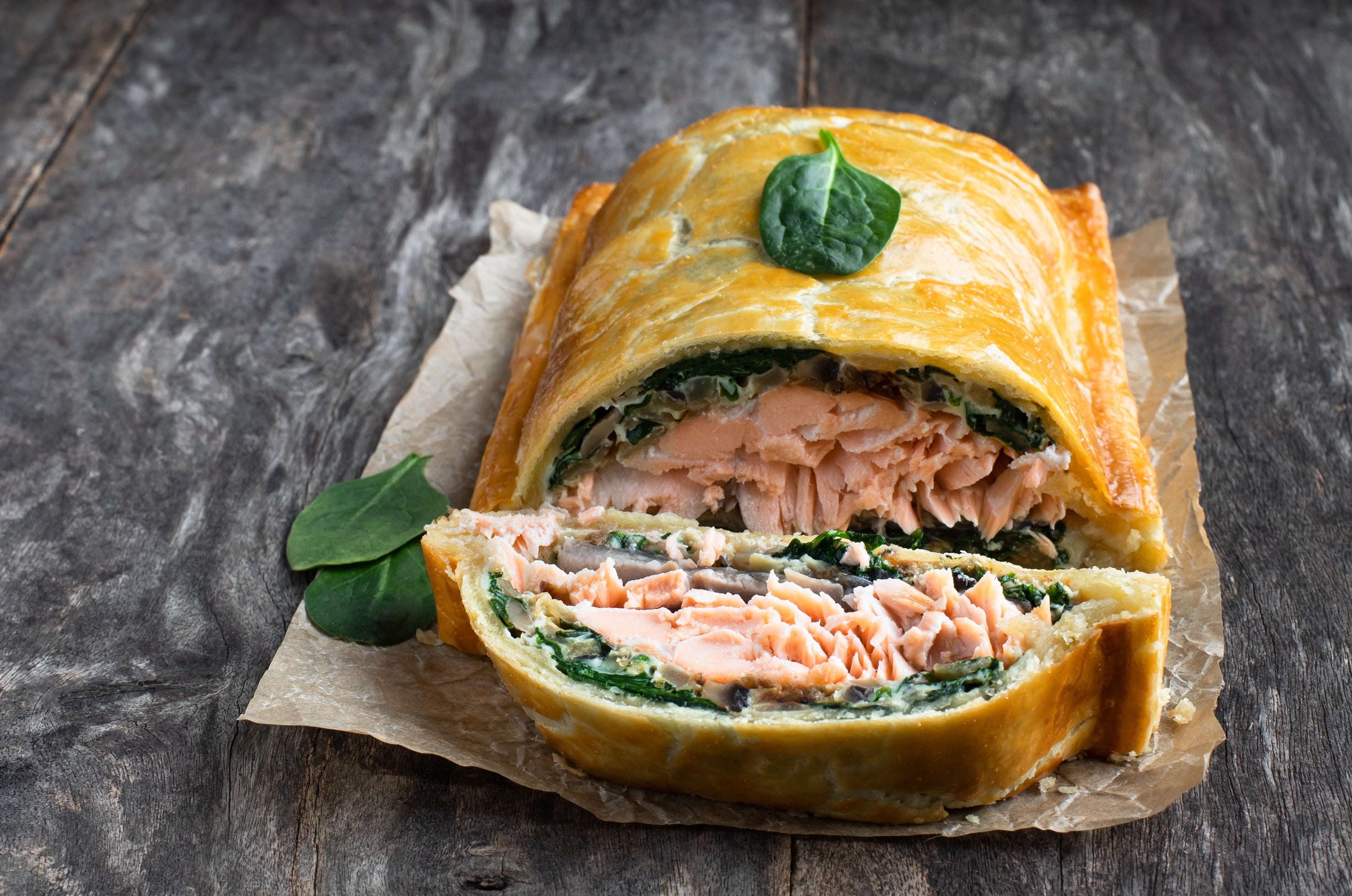 Easy Salmon Wellington