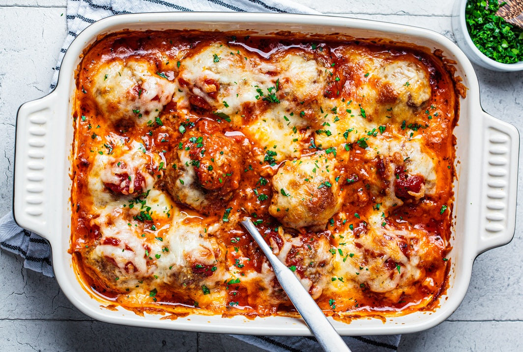 Cheesy Meatballs