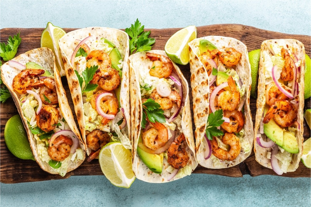 Southwest Shrimp Tacos