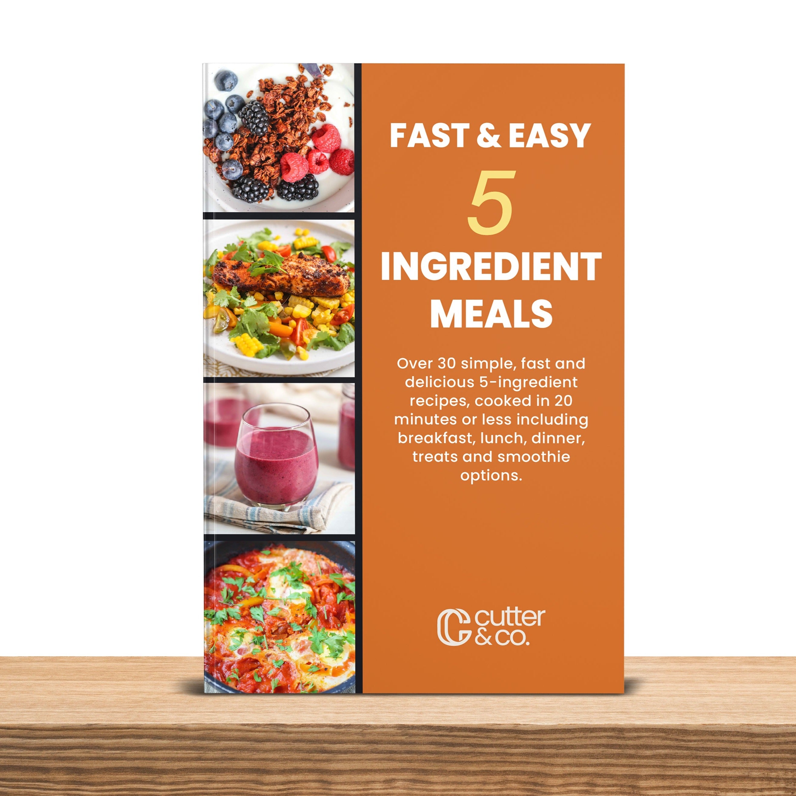5 INGREDIENT FAST & EASY MEALS RECIPE BOOK